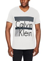 Calvin Klein Stripe Logo 男士T恤