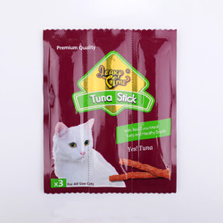 Jerky Time 宠物零食 猫零食 猫用金枪鱼连体挤条 30g *10件