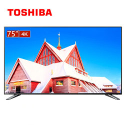 23日22点：TOSHIBA  东芝 75U3800C 75英寸 4K 液晶电视