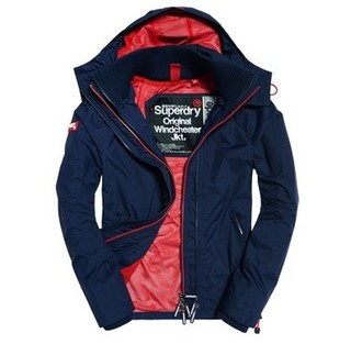  Superdry 极度干燥 SM50010LODS 双层衣领防风夹克