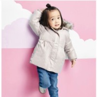 Old Navy 老海军 857135-1 儿童加厚仿毛领连帽外套