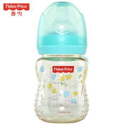 Fisher-Price 费雪 婴儿宽口径PPSU塑料奶瓶 160ml 湖兰色 *4件