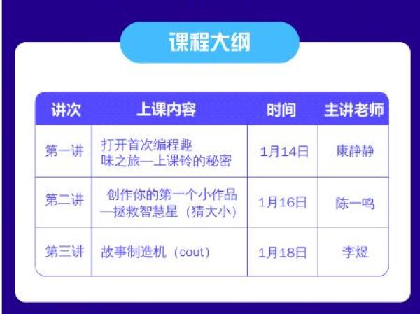 学而思网校 少儿编程C++--小小极客初长成 直播