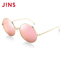 JINS睛姿女式BG太阳眼镜金属轻量镜框墨镜防紫外线LMF17S816