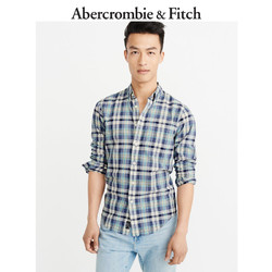 季末特惠Abercrombie & Fitch男装马德拉斯布衬衫 208178 AF