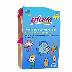 GLORIA 葛罗瑞亚 多种蔬菜+鳕鱼泥混合果泥 200g