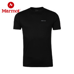 Marmot/土拨鼠春夏户外透气速干吸汗男式短袖T恤 51820