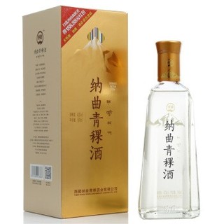 NAQU 纳曲 青稞酒（金盒） 清香型 42度 500ml *2件