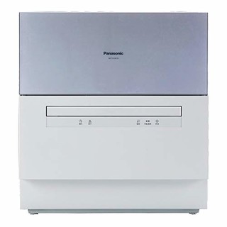 Panasonic 松下 强烘干系列 NP-TH1SECN 台式洗碗机 6套 银色