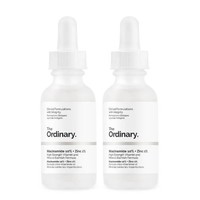 The Ordinary 10%烟酰胺+1%锌 美白精华 30ml*2瓶装