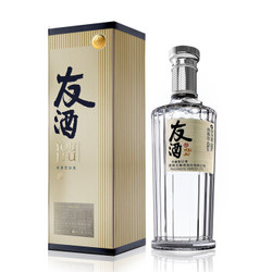 五粮液股份公司创新产品 友酒 友谊42度浓香型白酒 500ml单瓶装 *2件