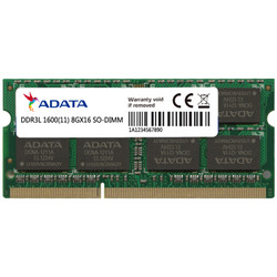 威刚（ADATA） 万紫千红 笔记本内存条 4G/8G DDR3 DDR4 联想戴尔华硕宏基惠普三星 8G DDR3L 1600 低电压