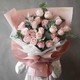 京东PLUS会员：Miss Molly 安娜公主 花束礼盒 21朵粉玫瑰花束