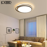 Lodoolighting 乐灯艺术照明 圆形吸顶灯 哑黑无极调光 48cm