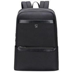 爱华仕（OIWAS）电脑双肩包商务背包旅游书包15.6英寸电脑包 OCB4679黑色 *2件