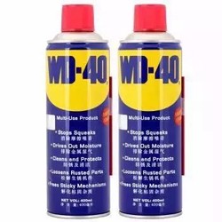 WD-40 除锈润滑剂除湿 防锈 润滑剂螺丝松动剂 400ml 两只装