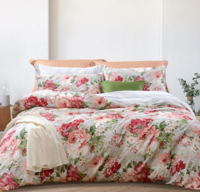 St.fiore 圣之花 富安娜出品 家纺清新网红床上用品套件 加厚纯棉磨毛四件套1.5m床