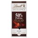 Lindt 瑞士莲 排装50％可可黑巧克力 100g