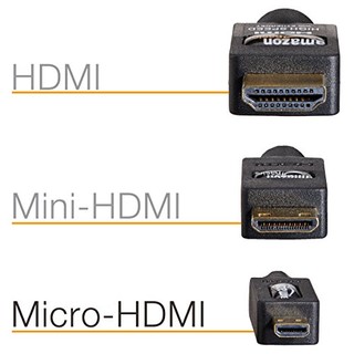 AmazonBasics 亚马逊倍思 HDMI转Micro HDMI 连接线 (1米)