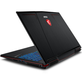 MSI 微星 GP63 8RE-006CN 15.6英寸 笔记本电脑 (黑色、酷睿i7-8750H、8GB、128GB SSD+1TB HDD、GTX 1060 6G)