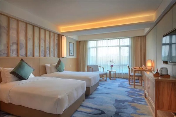 杭州水博园·道谷酒店 谷风庭院大床房1晚 含双早+日式家庭料理套餐等