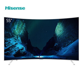 限闽浙、京东PLUS会员：Hisense 海信 EC880UCQ 曲面液晶电视 55英寸