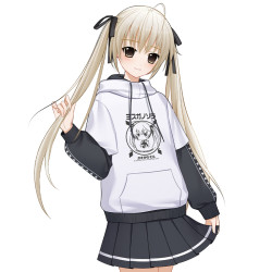 漫踪缘之空动漫周边二次元春日野穹穹妹假两件印象潮流套头卫衣