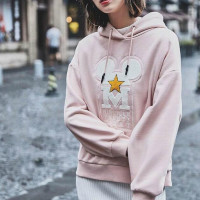 LI-NING 李宁 AWDN996 米奇联名款 女款长袖卫衣 *2件