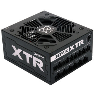 XFX 讯景 XTR750 额定电脑电源 (80PLUS金牌、170*150*86mm、750W)