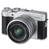 FUJIFILM 富士 X-A5 APS-C画幅无反相机套机 （15-45mm镜头） 