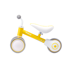 小米生态链柒小佰 儿童平衡车 滑行车溜溜车婴儿学步车宝宝玩具单车三轮无脚踏助步车  小黄