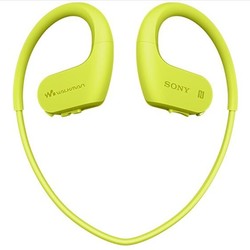 SONY 索尼 NW-WS623 头戴式MP3播放器 4GB 柠檬绿