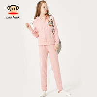 Paul Frank 大嘴猴 PFCSU183011W-1 女士休闲运动套装两件套粉色