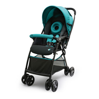 巧儿宜（JOIE） 英国品牌婴儿推车0-3岁高景观可坐可躺轻便折叠可换向宝宝手推车 芙洛特 加龙省绿色