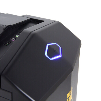 Hasee 神舟 战神 G60-9680S2N 九代吃鸡游戏台式电脑主机 (i5-9600K、8GB、256G SSD、nVIDIA Geforce GTX1060 6GB)
