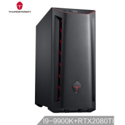 ThundeRobot 雷神 Force T9Ti Intel第9代水冷电脑主机(i9-9900K 16G Z390 RTX2080Ti 2T 256G Win10 )