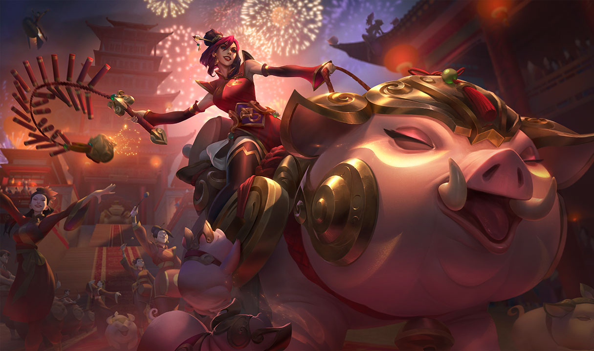 重返游戏:LOL2019春节、情人节限定皮肤推荐