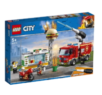LEGO 乐高  City 城市系列 60214 汉堡店消防救援