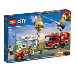 LEGO 乐高 City 城市系列 60214 汉堡店消防救援 *2件 +凑单品