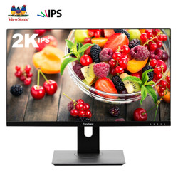 优派 ViewSonic 27英寸显示器 2K高清 IPS技术窄边框 VX2780-2K-HD