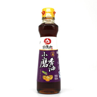 侏儒山 食用油 凉拌 调味 100%纯小磨 香油180ml *10件