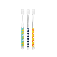 3支装 日式玩趣酷彩牙刷