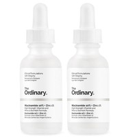 The Ordinary 10%烟酰胺+1%锌精华原液 60ml*2