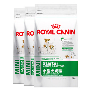 ROYAL CANIN 皇家 MIS30 小型犬奶糕 1kg*3