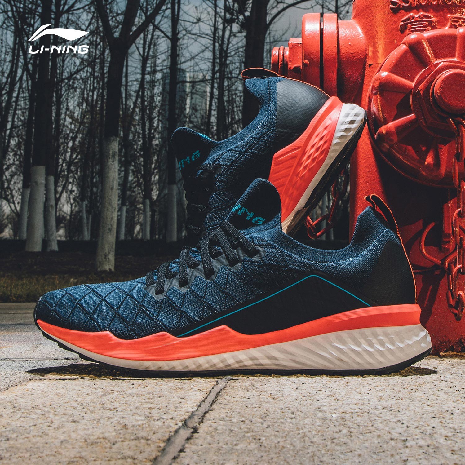 lining李宁云五代arhp055男款跑鞋