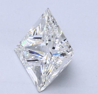 Blue Nile 1.00 克拉公主方形钻石（净度VS2/成色H/切割VG）