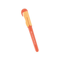 晨光（M&G）优握系列F暗尖直液式钢笔学生练字墨水笔套装(1支钢笔+6支黑色墨囊) 橙色笔杆HAFP0666 *13件