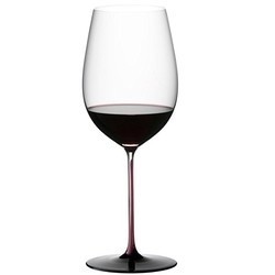 中亚Prime会员、历史低价：RIEDEL 礼铎 100/00R R- 黑色系列 Grand Cru 红酒杯 收藏版 860ml