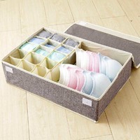 宅都 二合一内衣收纳盒