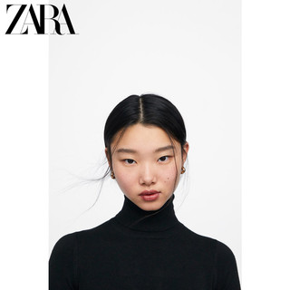 ZARA 05646103800 女士针织衫 (S、黑色)